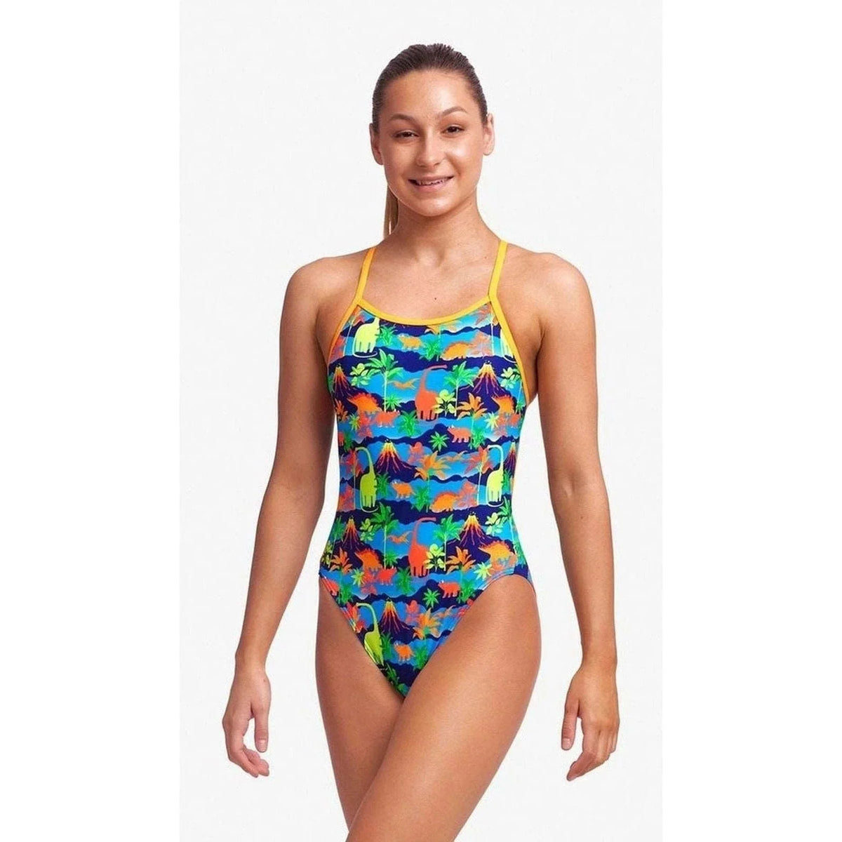 Funkita Girls Single Strap One Piece Swimsuit - Big Bronto