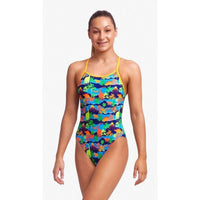 Funkita Girls Single Strap One Piece Swimsuit - Big Bronto