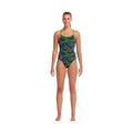 Funkita Ladies Eco Diamond Bk. Swimsuit - Colour Run | WrightSport