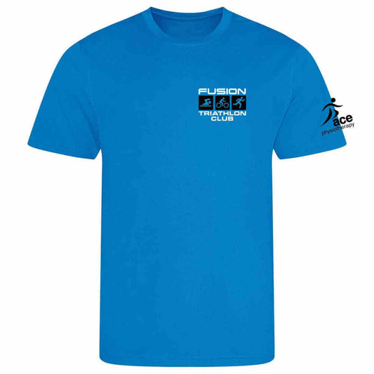 Fusion TC - JNR Tech T-Shirt - Sapphire Blue