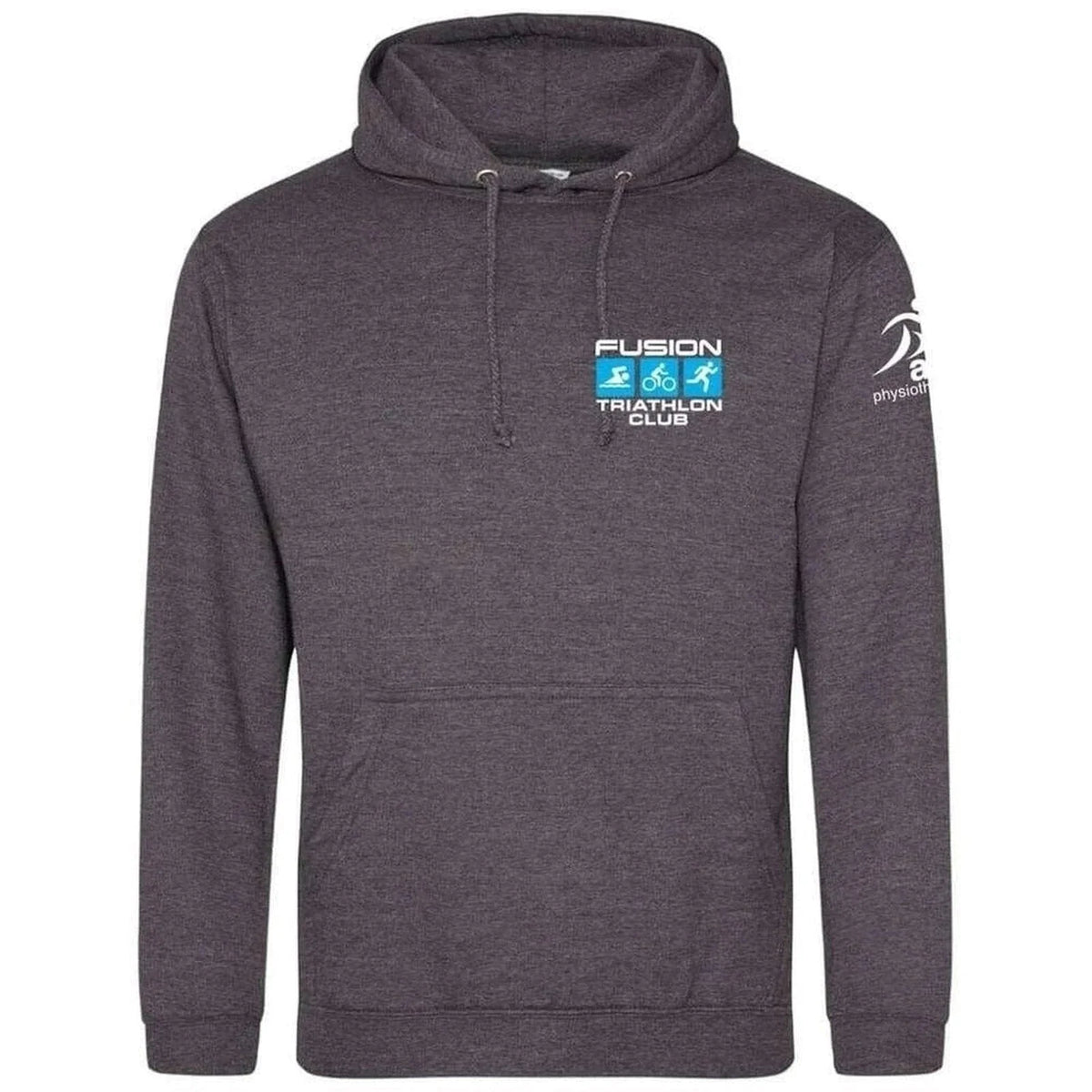 Fusion Tri - Club Hoodie Adults - Charcoal