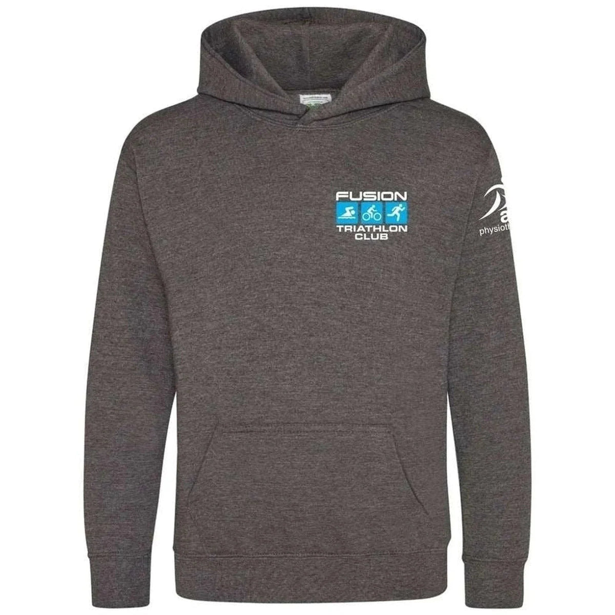 Fusion Tri - Club Hoodie JNR - Charcoal