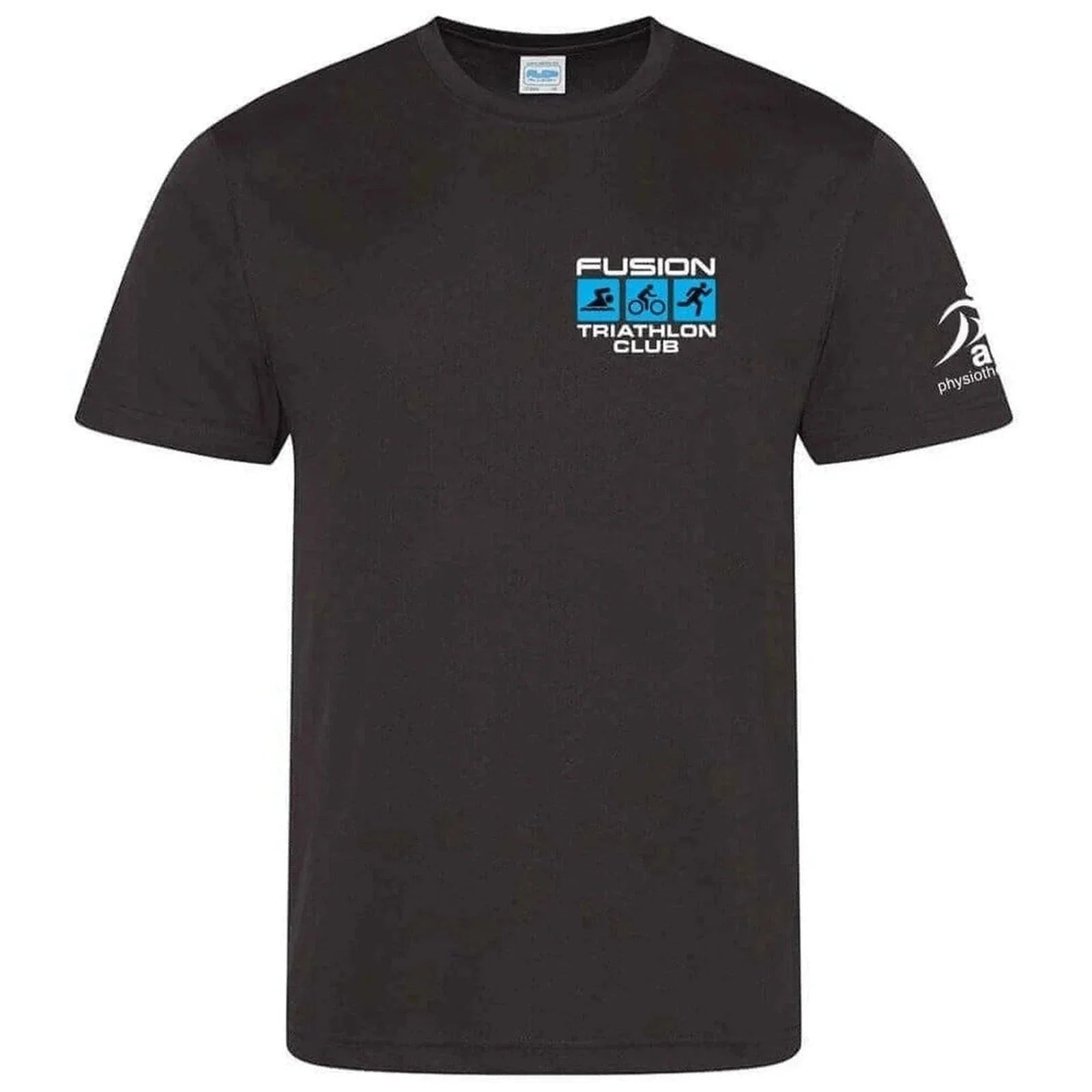 Fusion TC - JNR Tech T-Shirt - Jet Black