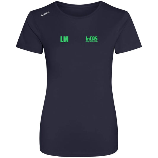 InCAS SC - Women's Lutra 'COACH' Tech T-Shirt - Navy