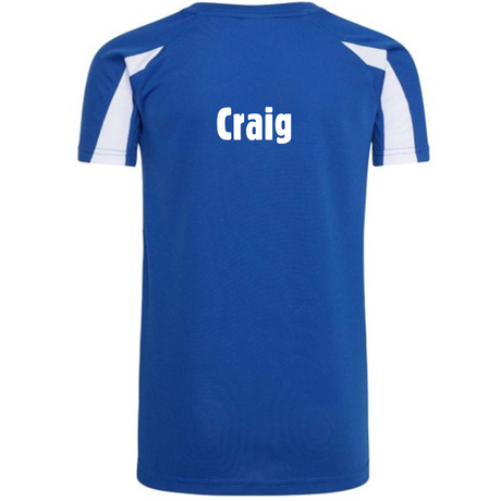 Islay & Jura Dolphins ASC - CAPTAIN'S Kids Contrast Cool T