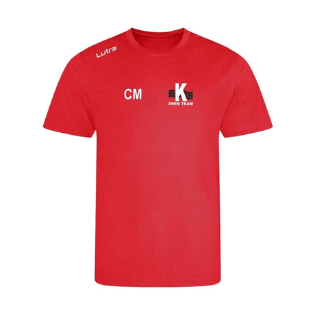 Kirkintilloch & Kilsyth Aquatics - 'Swimmers' Cool T-Shirt
