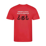 Kirkintilloch & Kilsyth Aquatics - 'Swimmers' Cool T-Shirt