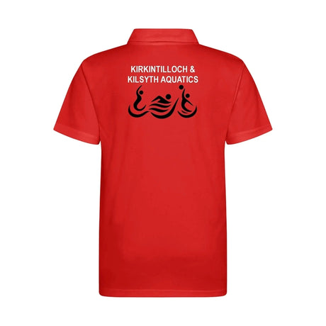 Kirkintilloch & Kilsyth Aquatics - 'Swimmers' Kids Cool Polo Shirt