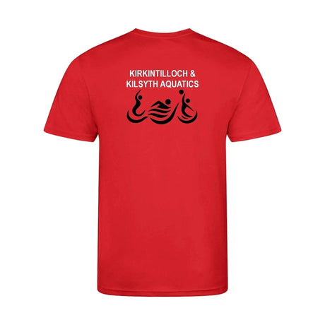 Kirkintilloch & Kilsyth Aquatics - 'Swimmers' Kids Cool T-Shirt