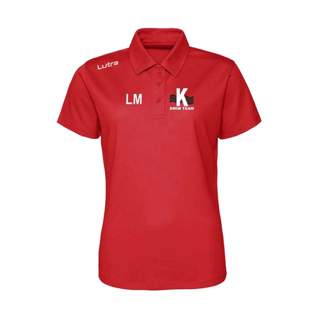 Kirkintilloch & Kilsyth Aquatics - 'Swimmers' Ladies Cool Polo Shirt