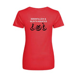 Kirkintilloch & Kilsyth Aquatics - 'Swimmers' Ladies Cool T-Shirt