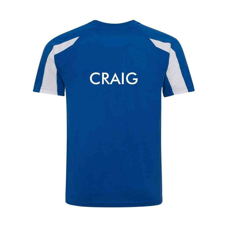 Larkhall - Unisex Contrast Cool T | WrightSport