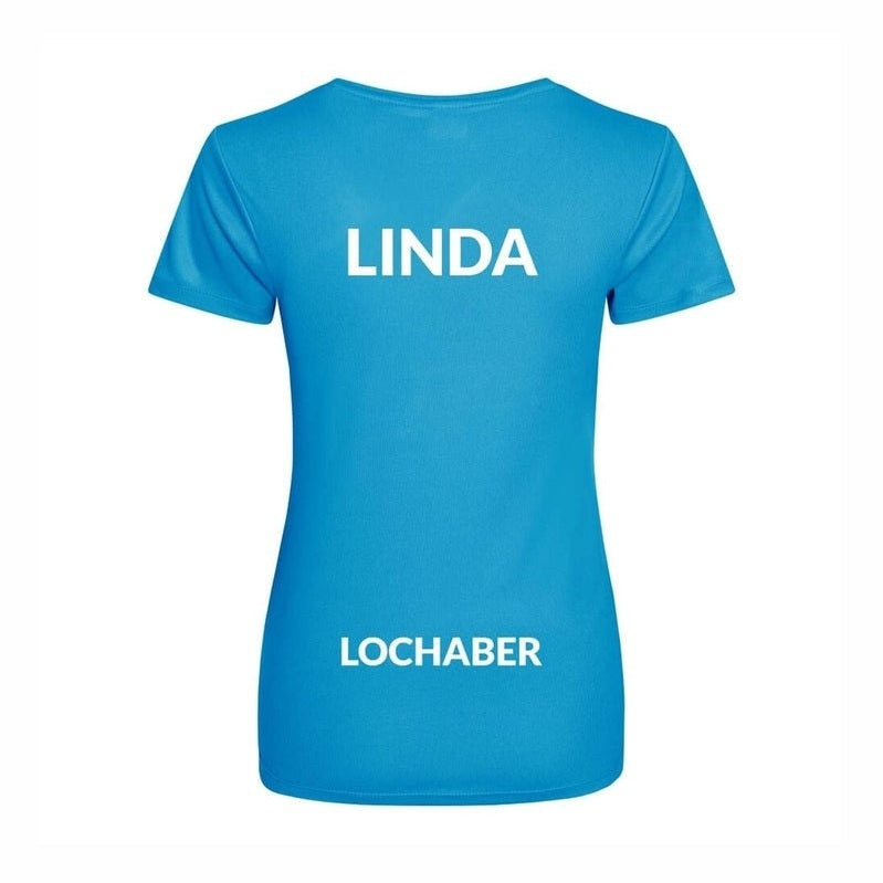 Lochaber - Women's Cool T - Sapphire | WrightSport