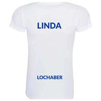 Lochaber ST - Arctic White Tech Tee Ladies