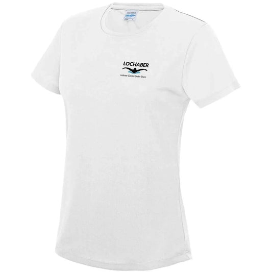 Lochaber ST - Arctic White Tech Tee Ladies