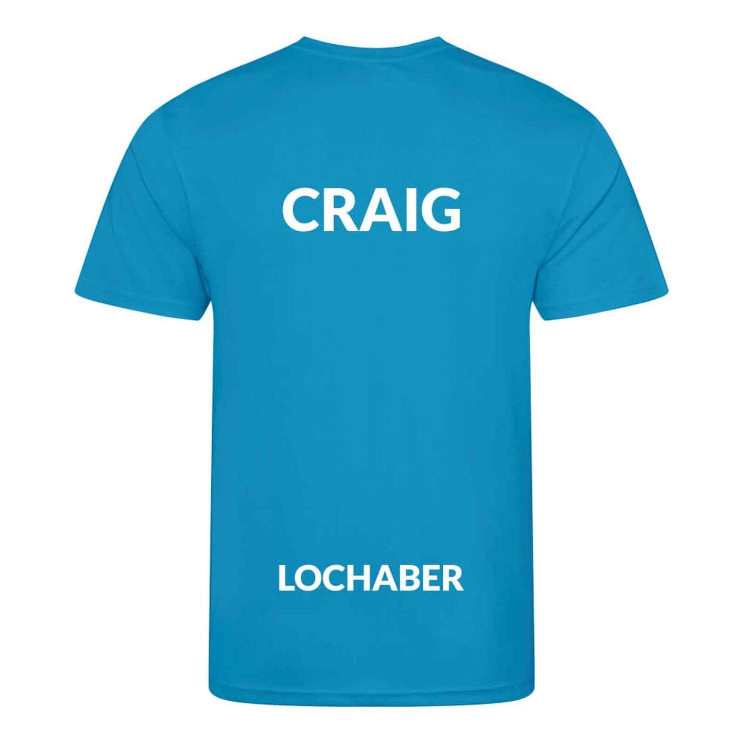 Lochaber ST - JNR Tech T-Shirt - Blue