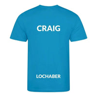 Lochaber ST - Sapphire Blue Tech Tee JNR