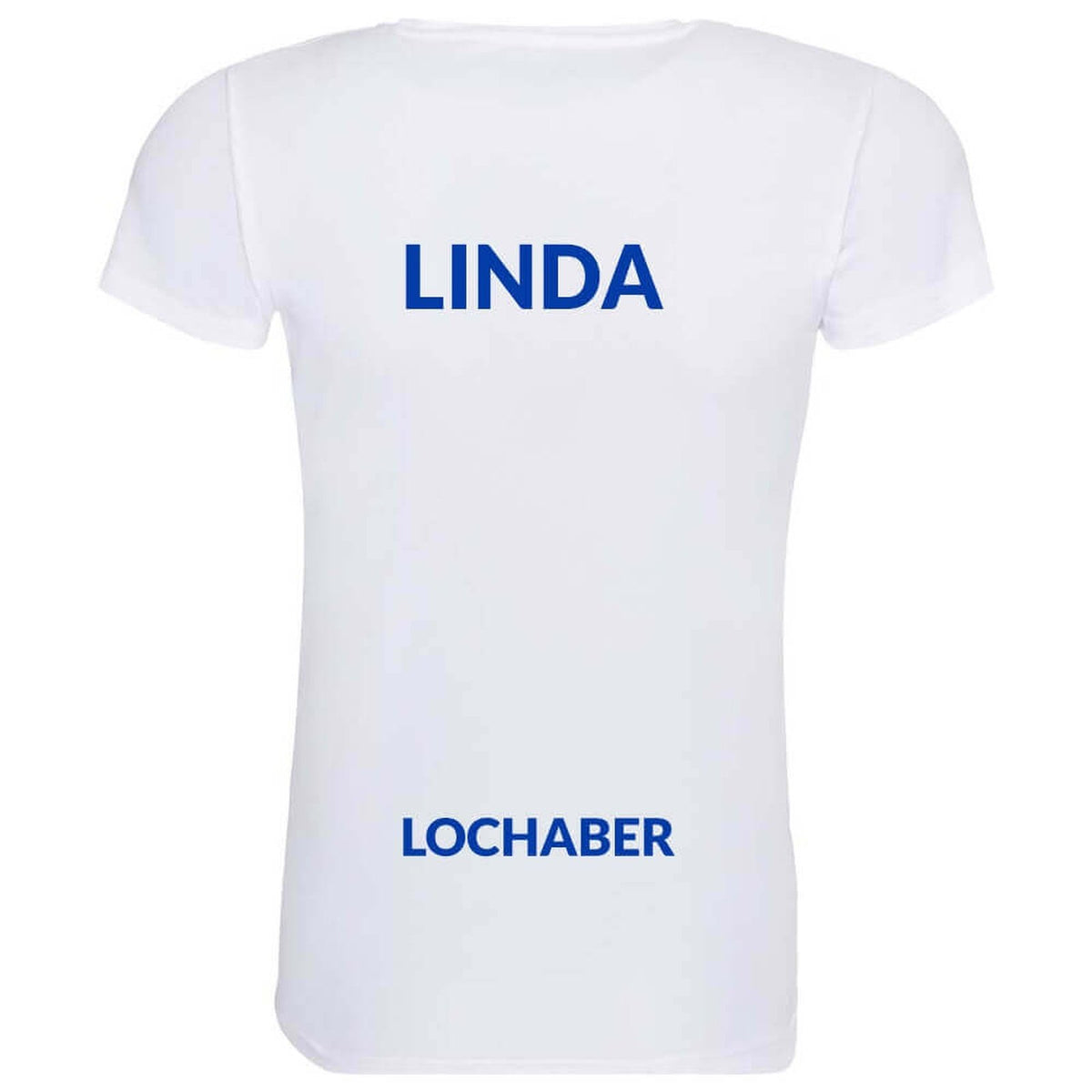 Lochaber Swim Team - Arctic White Tech Tee Ladies