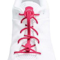 Lock Laces Original Shoelaces - Hot Pink