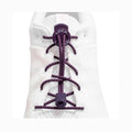 Lock Laces Lock Laces Original Shoelaces - Purple | WrightSport