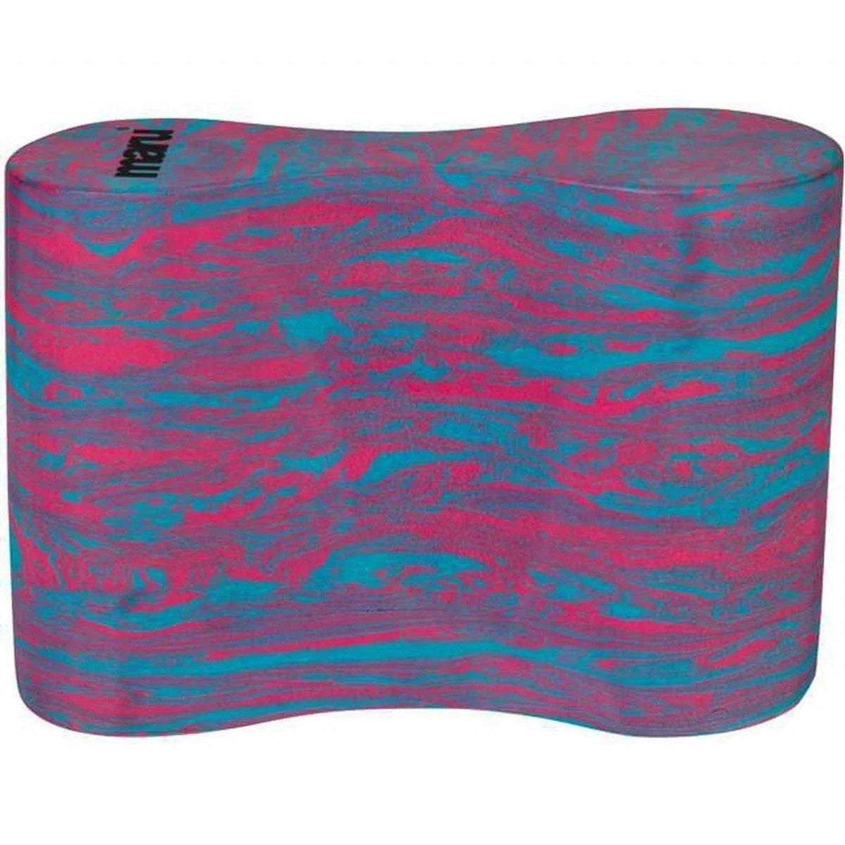 Maru Adult Swirl Pull Buoy - Blue/Pink