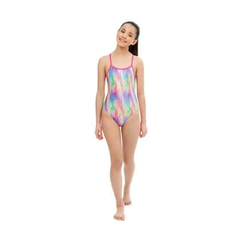 Maru Girl's Eco. Sparkle Swimsuit - Tutti Frutti | WrightSport