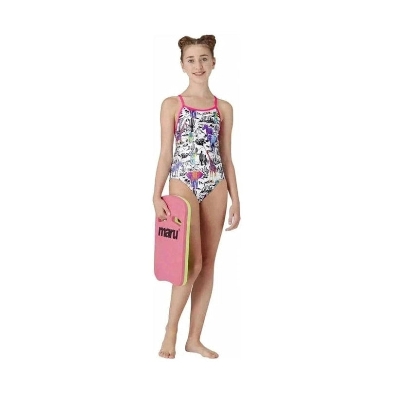 Maru Girl's Neon Safari Swimsuit | WrightSport