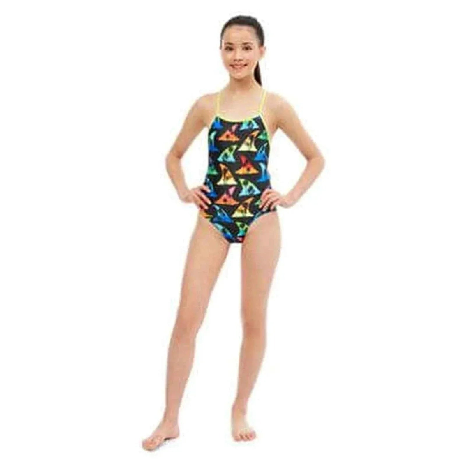 Maru Girl's Shark Bait Swimsuit