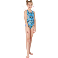 Maru Girls Adonis Pacer Rave Back Swimsuit