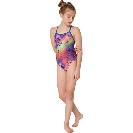 Maru Girl's Ladybug Ball Sparkle Swimsuit