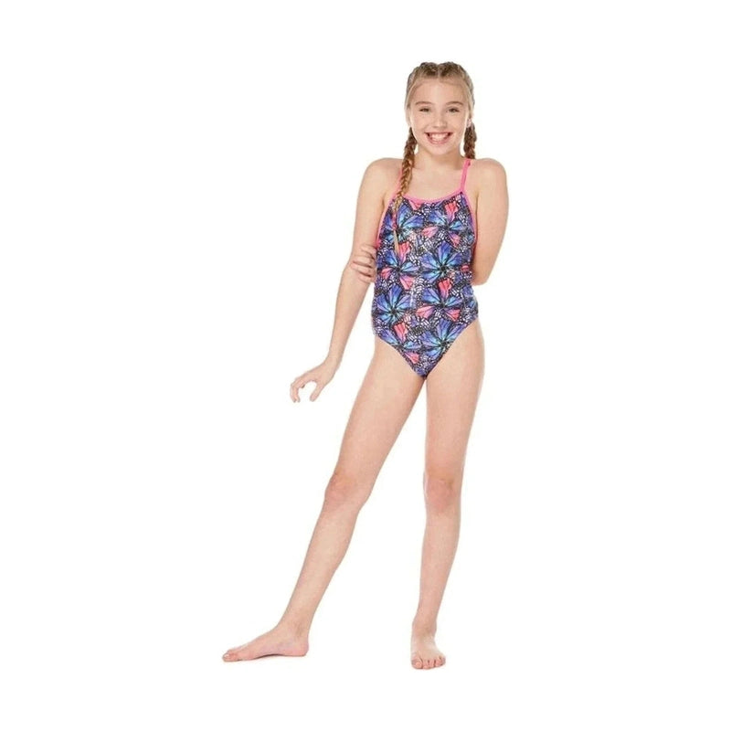 Maru Girl's Mariposa Sparkle Swimsuit | WrightSport