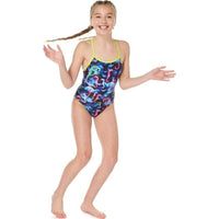 Maru Girls Ocean Pacer Fly Back Swimsuit