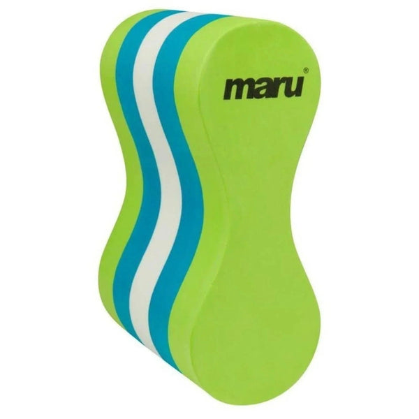 Maru Pull Buoy - Lime/Blue/White