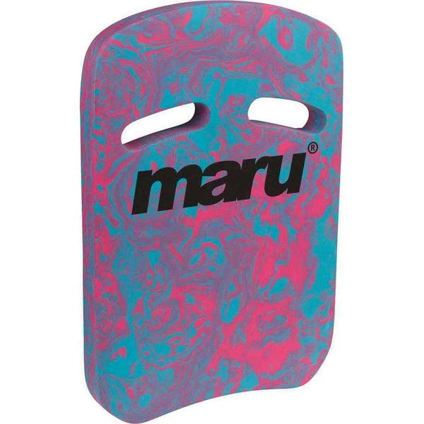 Maru Swirl Two Grip Fitness Kickboard - Blue/Pink