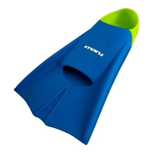 Maru Training Fins - Blue/Lime