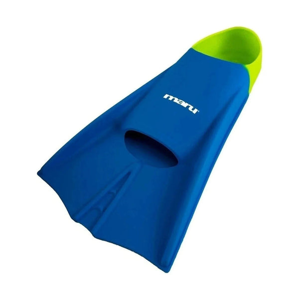 Maru Training Fins - Blue/Lime | WrightSport