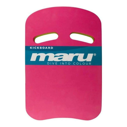 Maru Two Grip Fitness Kickboard - Pink/Lime