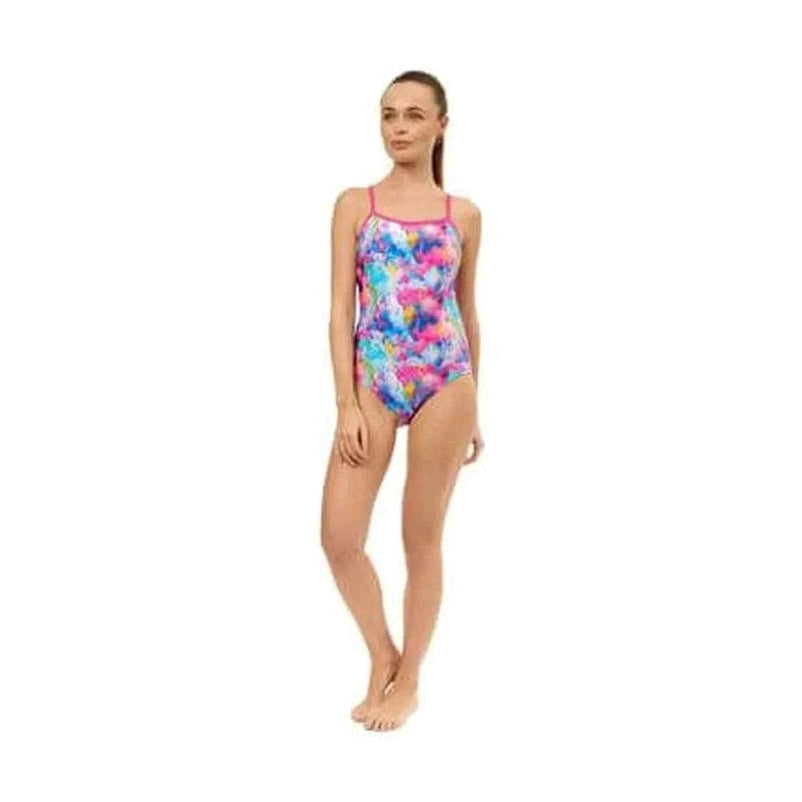 Maru Woman's Eco. Sparkle Swimsuit - Nimbus | WrightSport