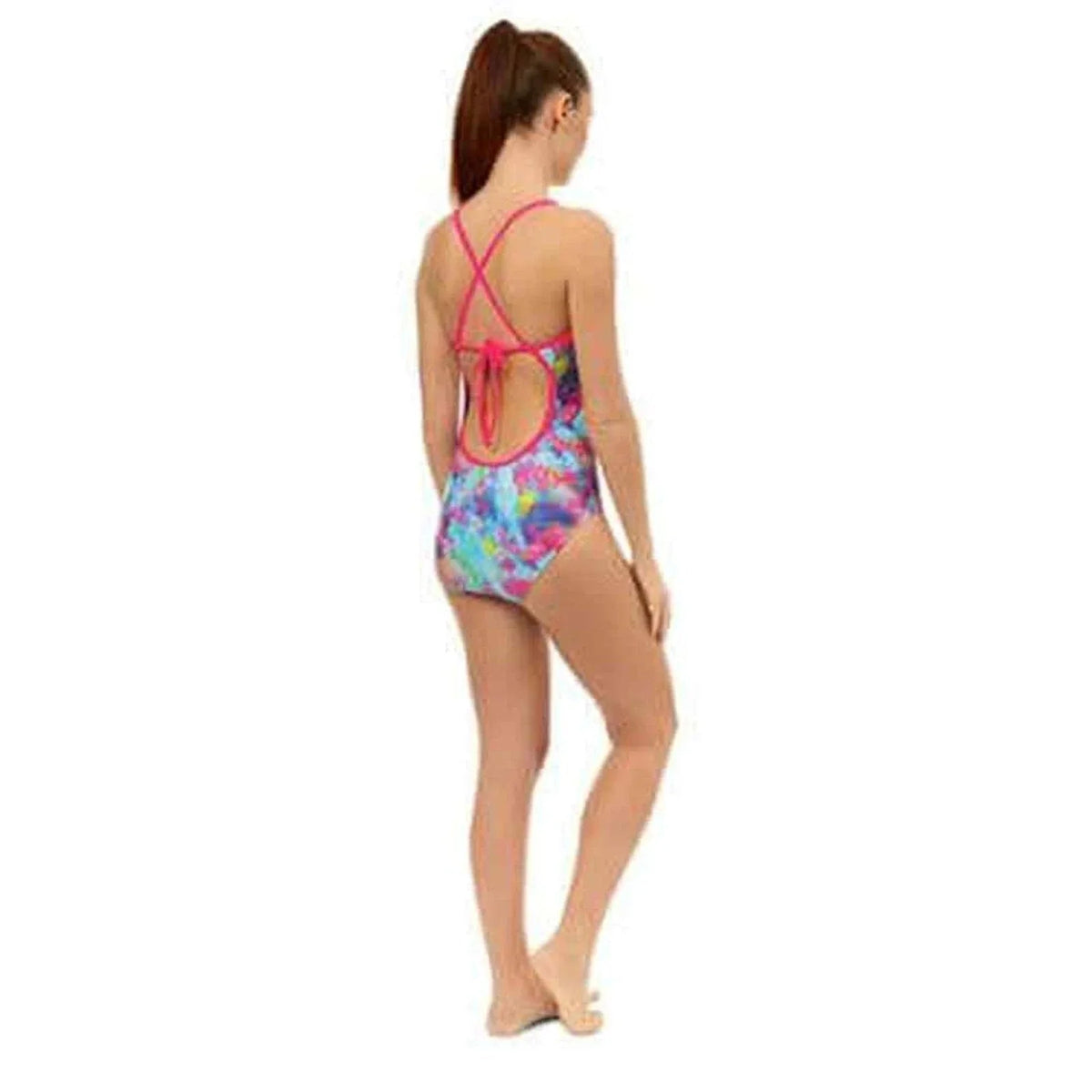 Maru Woman's Ecotech Sparkle Swimsuit - Nimbus