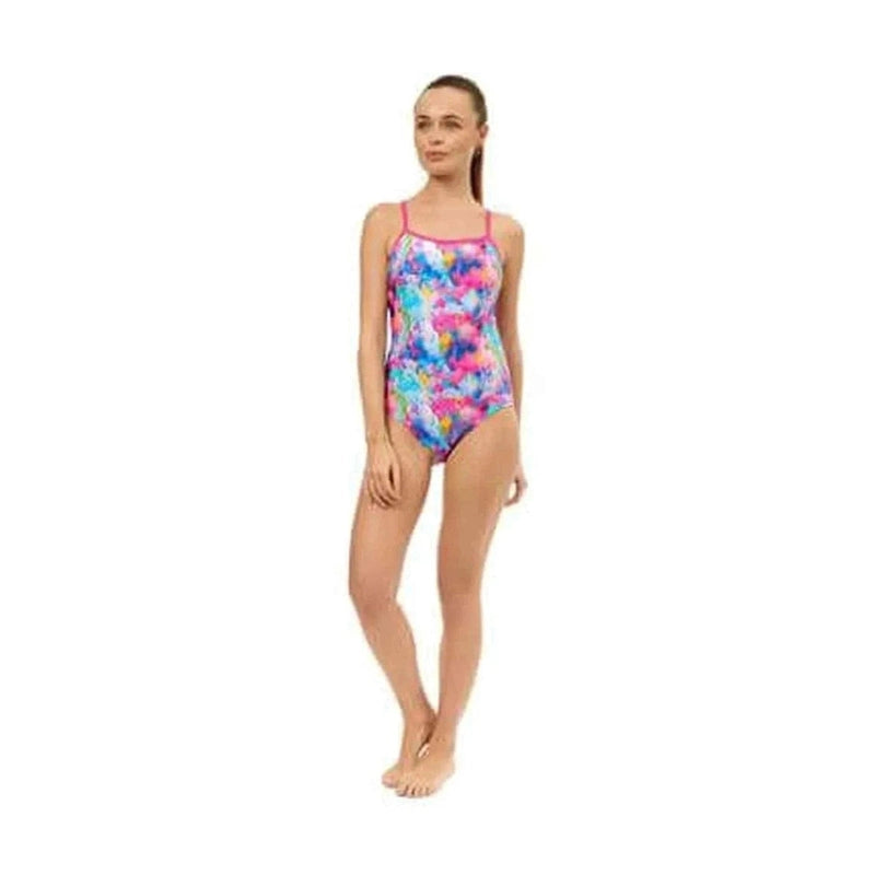 Maru Woman's Eco. Sparkle Swimsuit - Nimbus | WrightSport
