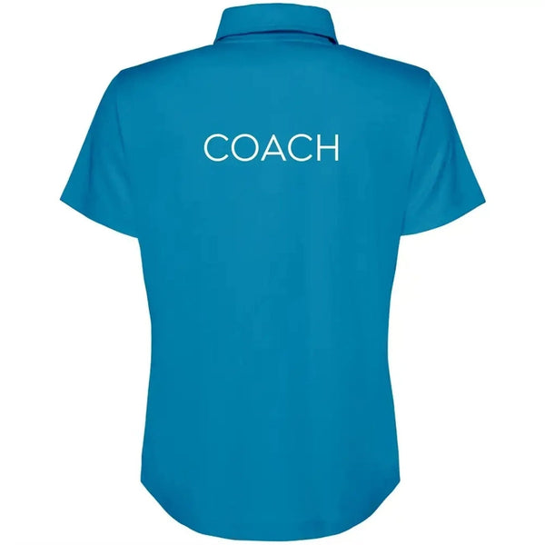 North Ayrshire Swimming - Lutra Women's 'COACH' Tech Polo