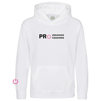 Pro Endurance - Club Hoodie JNR - Arctic White