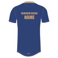 Renfrew Baths ASC - 'Lutra' p-sub 'air-tec' T-Shirt - Blue JNR