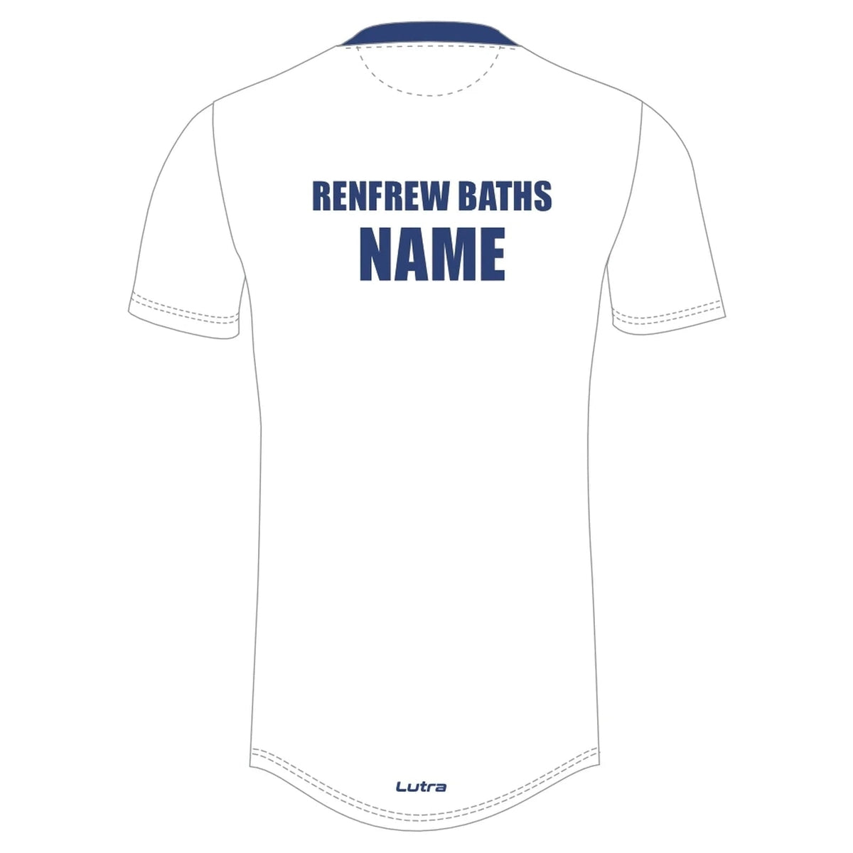 Renfrew Baths ASC - 'Lutra' p-sub 'air-tec' T-Shirt - White Adult