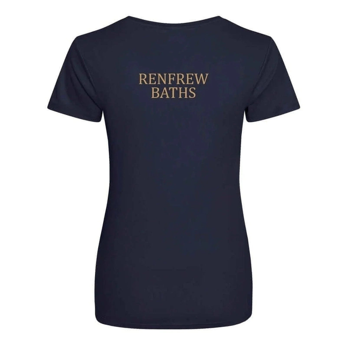 Renfrew Baths ASC - Navy Tech T-Shirt Ladies