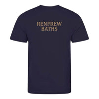 Renfrew Baths ASC - Navy Tech T-Shirt Unisex