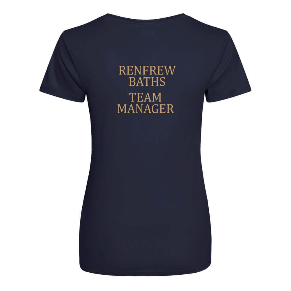 Renfrew Baths ASC - TEAM MANAGER Ladies Cool T