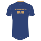 Renfrew Baths ASC - Junior 'Air-Tec' T-Shirt - Navy Blue