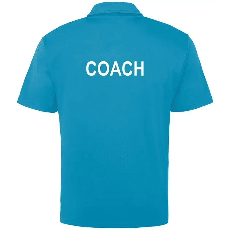 Rutherglen - Unisex Cool Polo 'COACH' | WrightSport