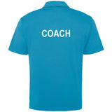 Rutherglen ASC - 'COACH' Cool Polo - Sapphire